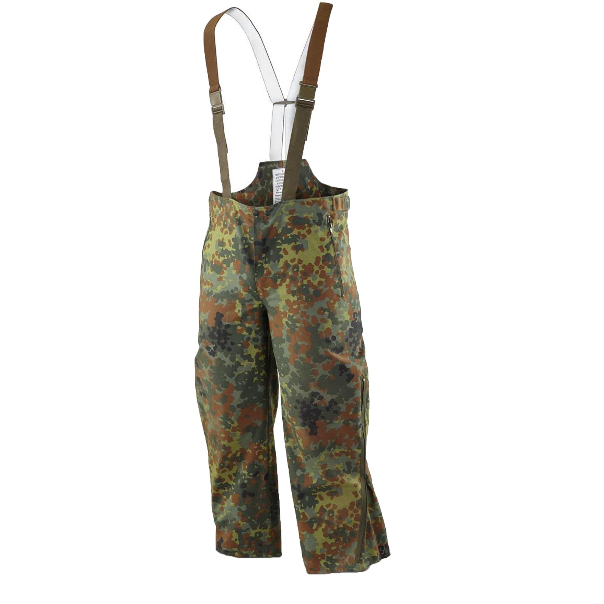 Buy Genuine German Army Combat Waterproof Flecktarn Gore Tex Bib and Brace Trousers Online at Buy Genuine German Army Combat Waterproof Flecktarn Gore Tex Bib and Brace Trousers Online at