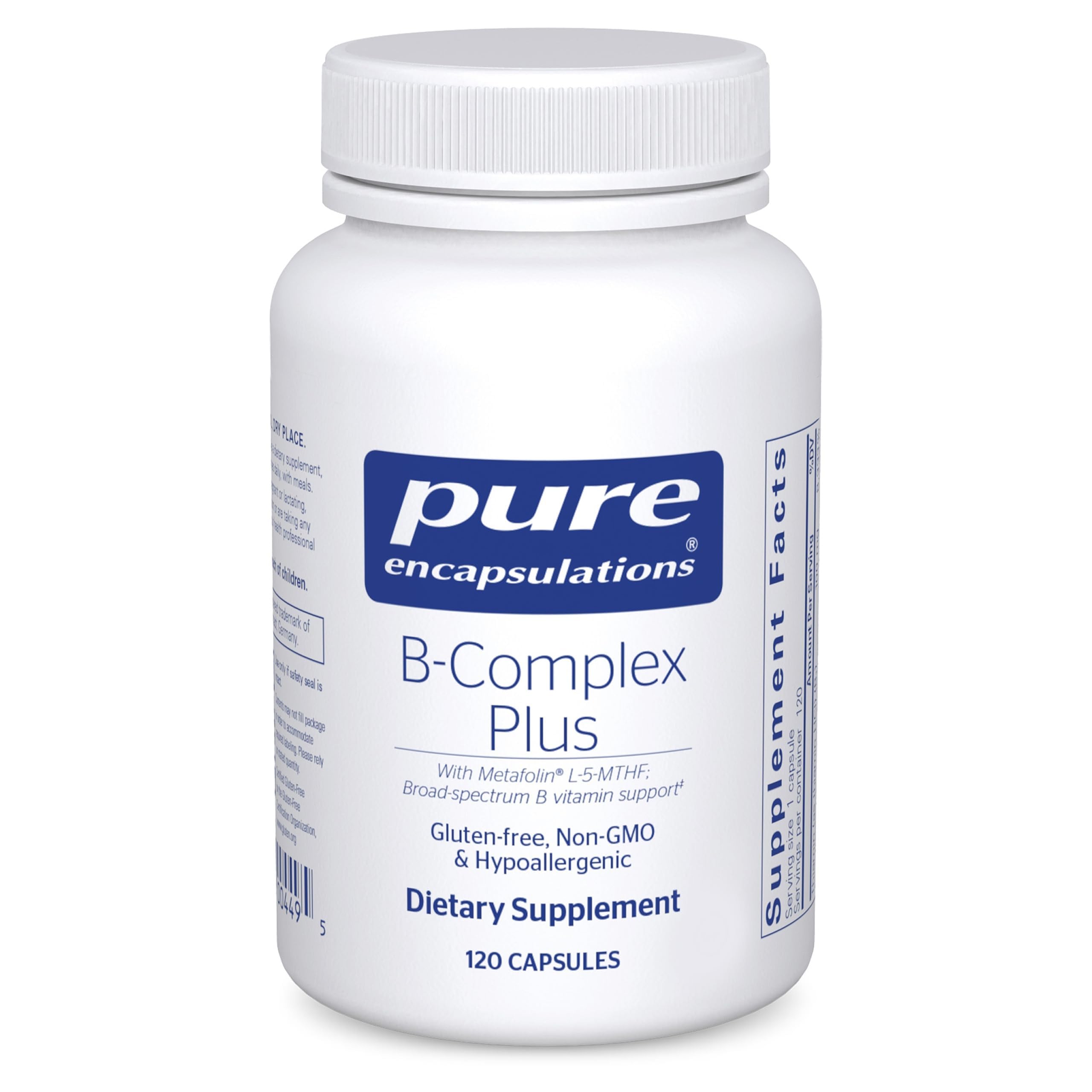 Infini B Complex Mua Pure Encapsulations B-Complex Plus, 120 Capsules | B Vitamins ...