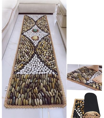 Amazon.com: YWSXHS Anti-Slip Pebbles Cobblestone Foot Massage Mat