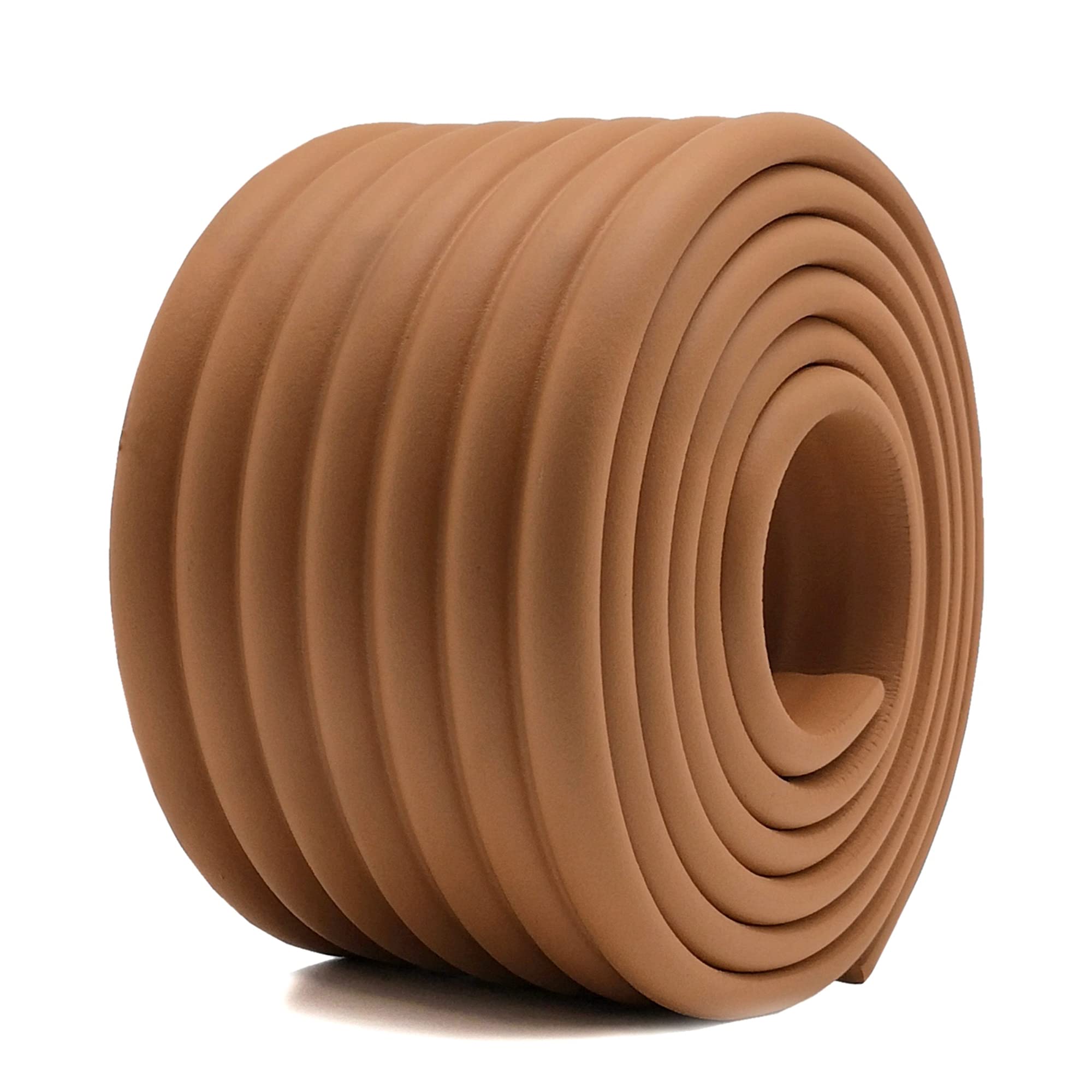 M2cbridge Multifunctional Edge and Corner Guard Coverage Baby Safety Bumper DIY 2m (Coffee)