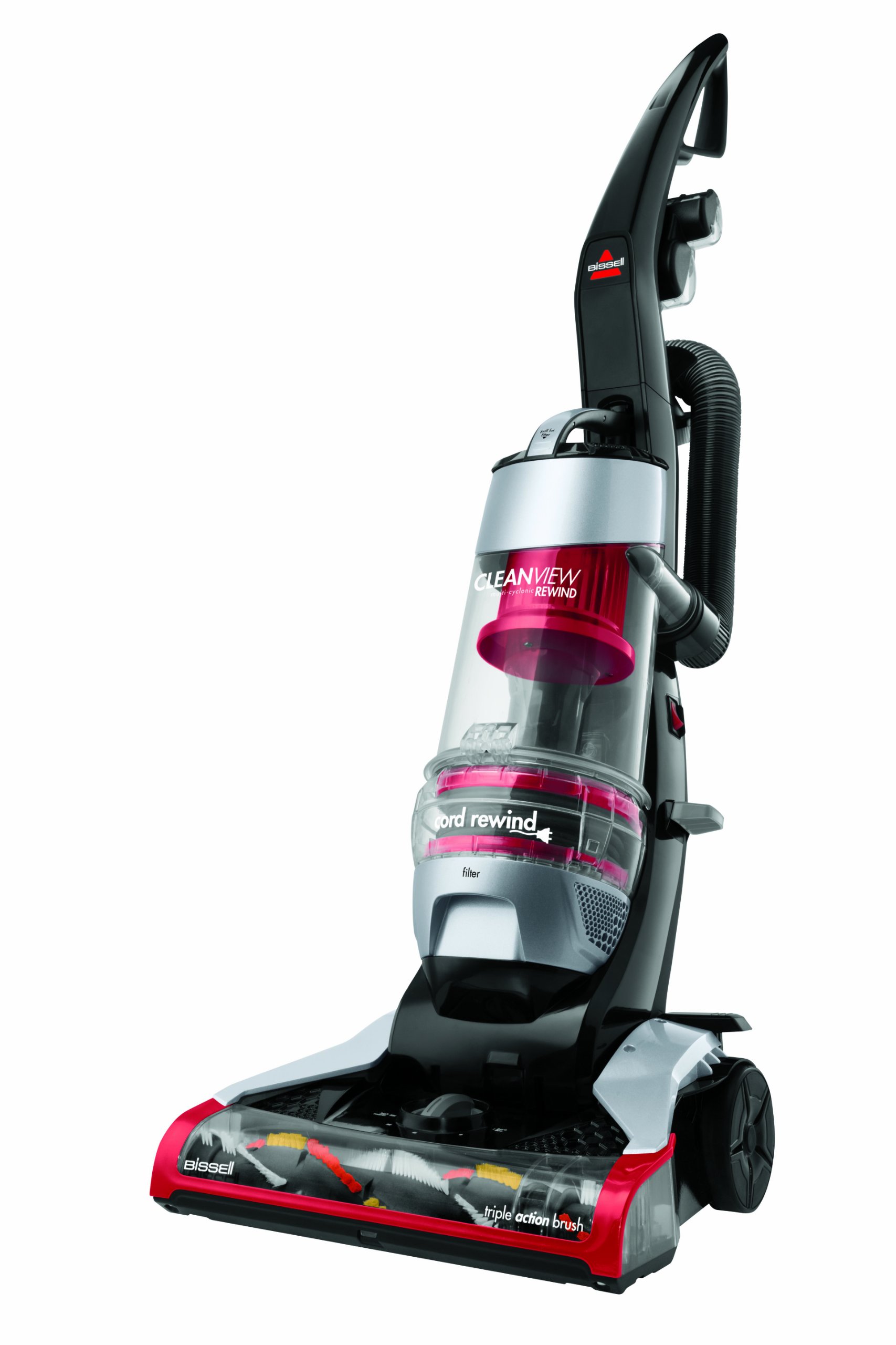 BISSELL CleanView Plus Rewind Bagless Upright Vacuum with Triple Action