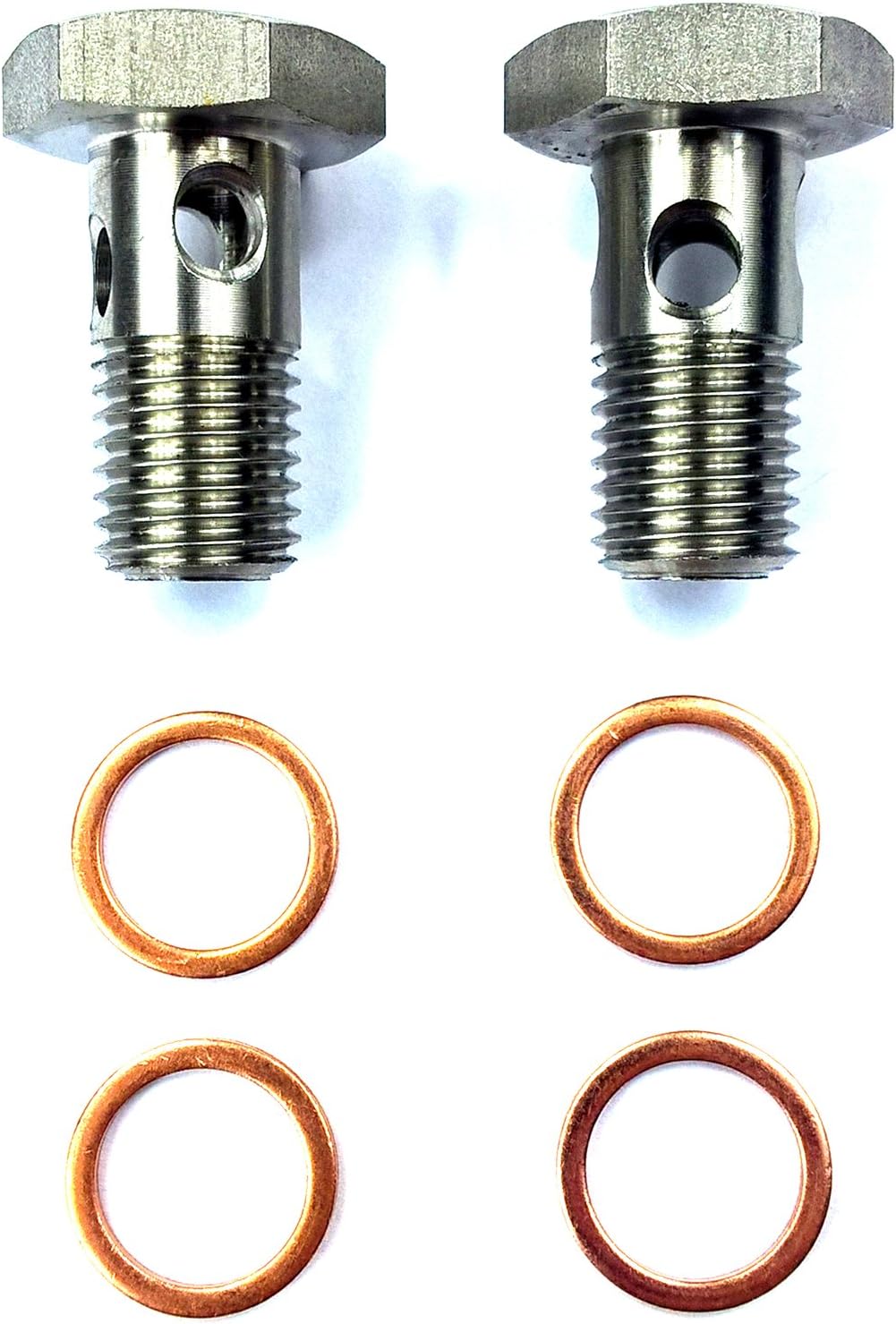 ford 6 0 head bolt upgrade on Amazon Com Tamerx Diesel Fuel Banjo Bolt Ultra High Flow Upgrade For Ford Powerstroke 6 0l 6 4l Tear Drop Design Automotive