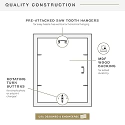 MCS Studio Gallery 11x14 Picture Frame Natural