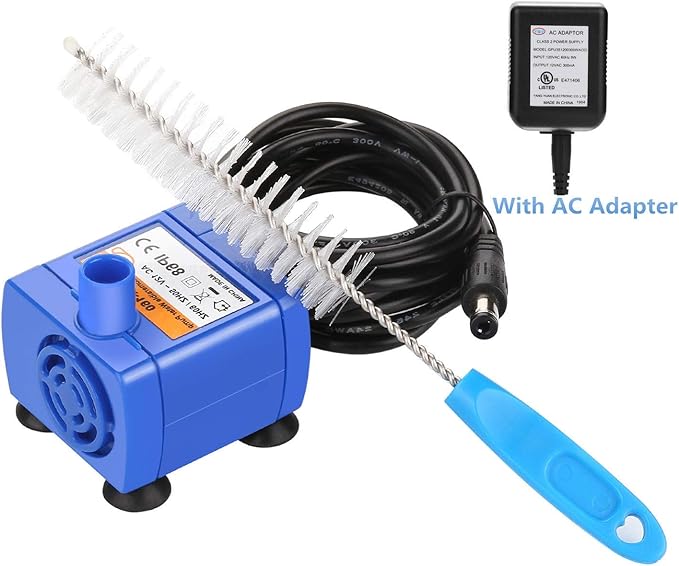 catit water fountain pump cleaning