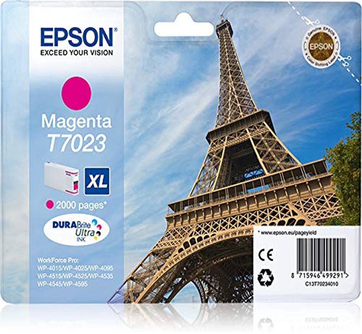 Epson 37106 Magenta Ink Cartridge