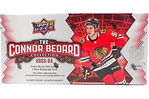 TSV 2023/24 Connor Bedard Collection Box - 26 Trading Cards per Box