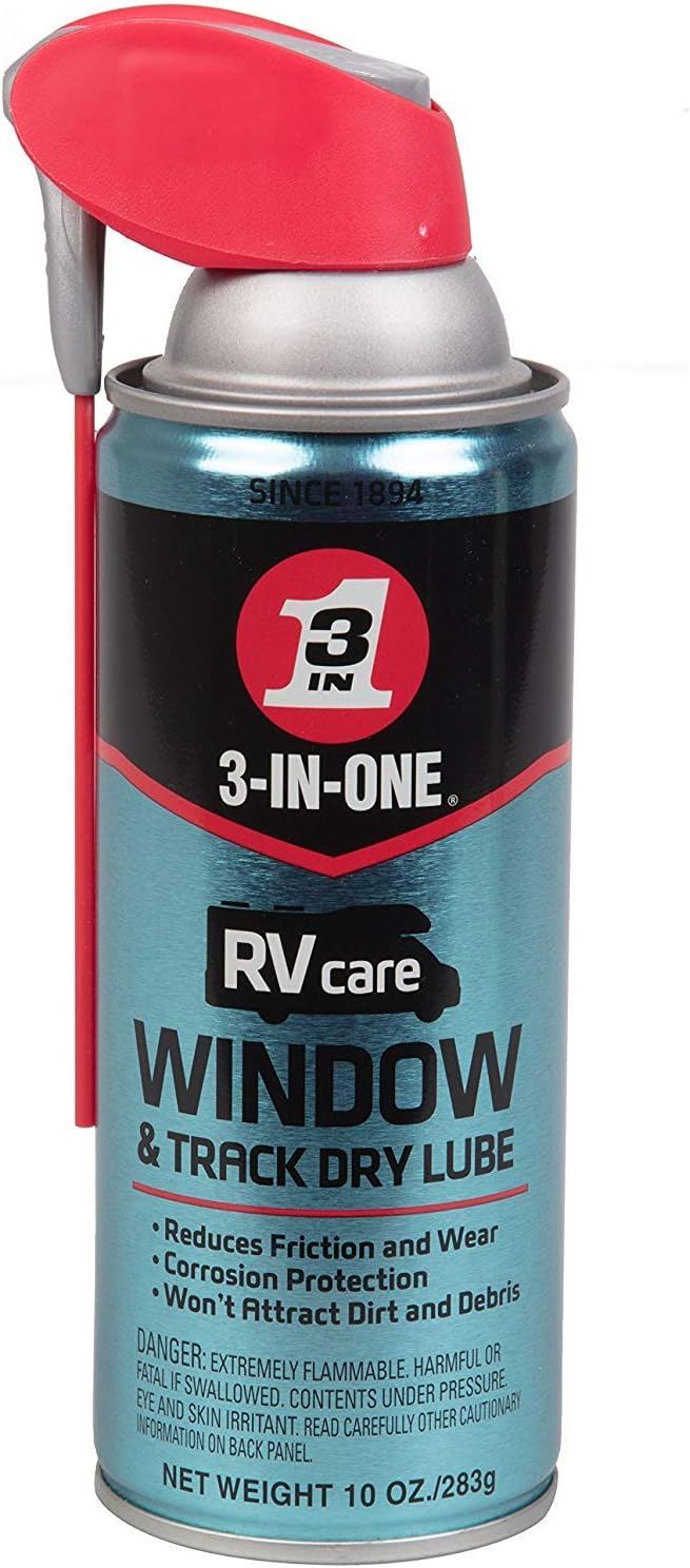 3 in One RVcare Slide Out Silicone-11 Ounce and RV Care Window -Track Dry Lube: Automotive
