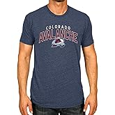 Wright & Ditson NHL Adult Powerplay Heathered Unisex T-Shirt - 100% Cotton - Tagless and Comfortable