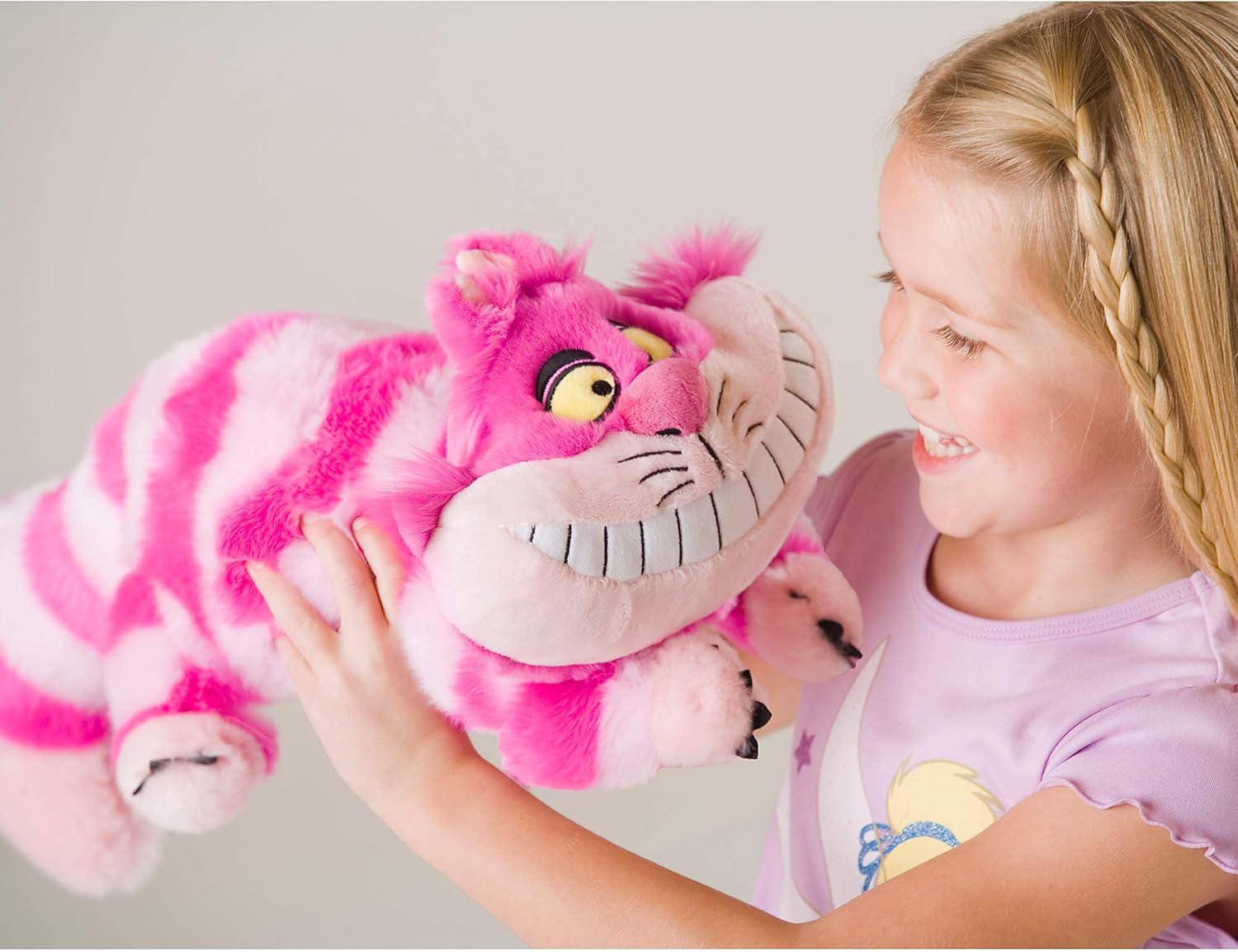 Disney Peluche Chat Cheshire Alice Au Pays Des Merveilles Moyen Amazon Fr Jeux Et Jouets