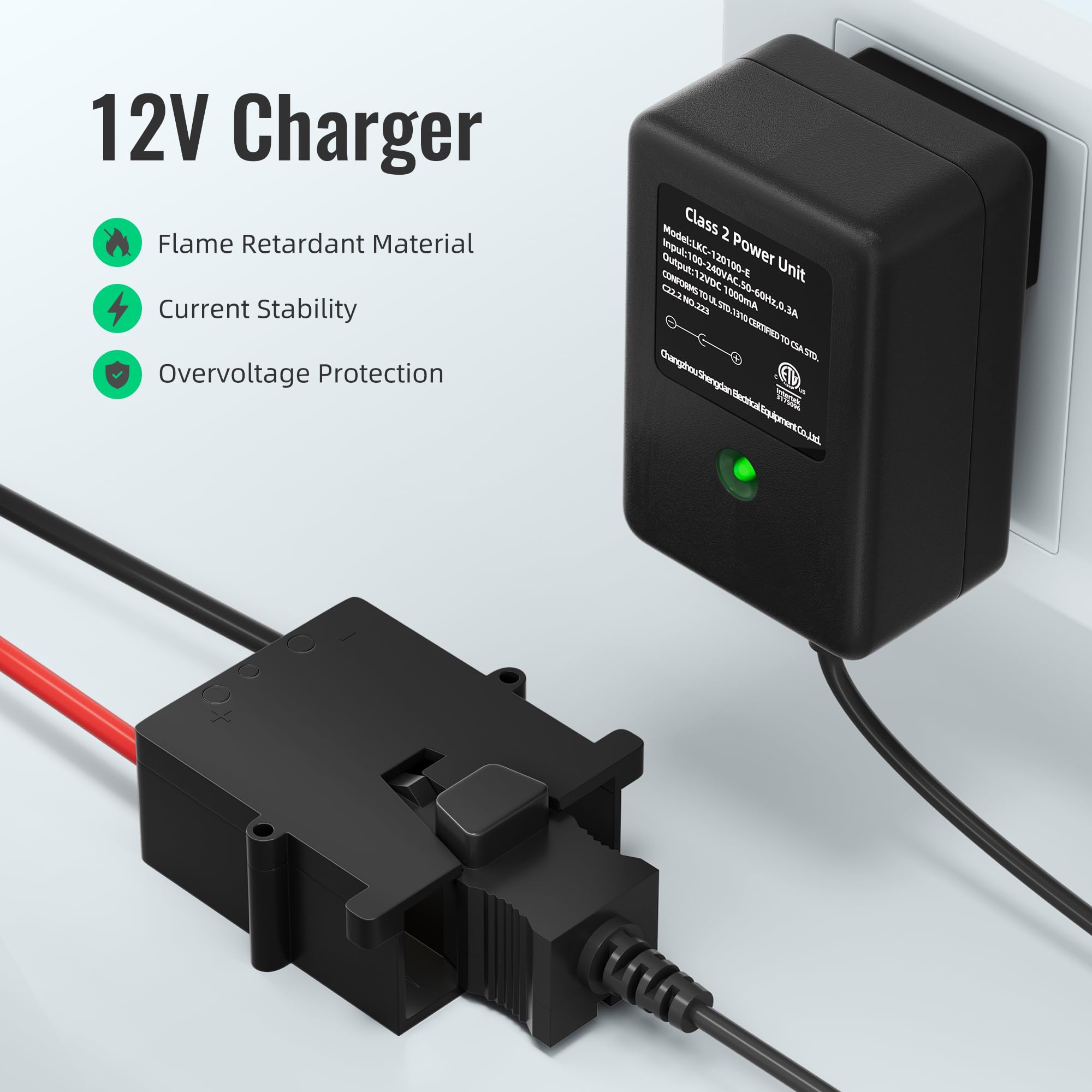 RVBOATPAT Power Wheel Charger