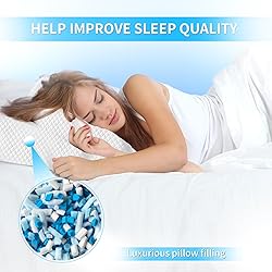 HONEHO 40 LBS Shredded Memory Foam Filling, Bean