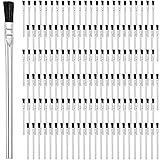 Mifoci 144 Pcs Acid Brush Bulk 3/8 Inch Boar Hair