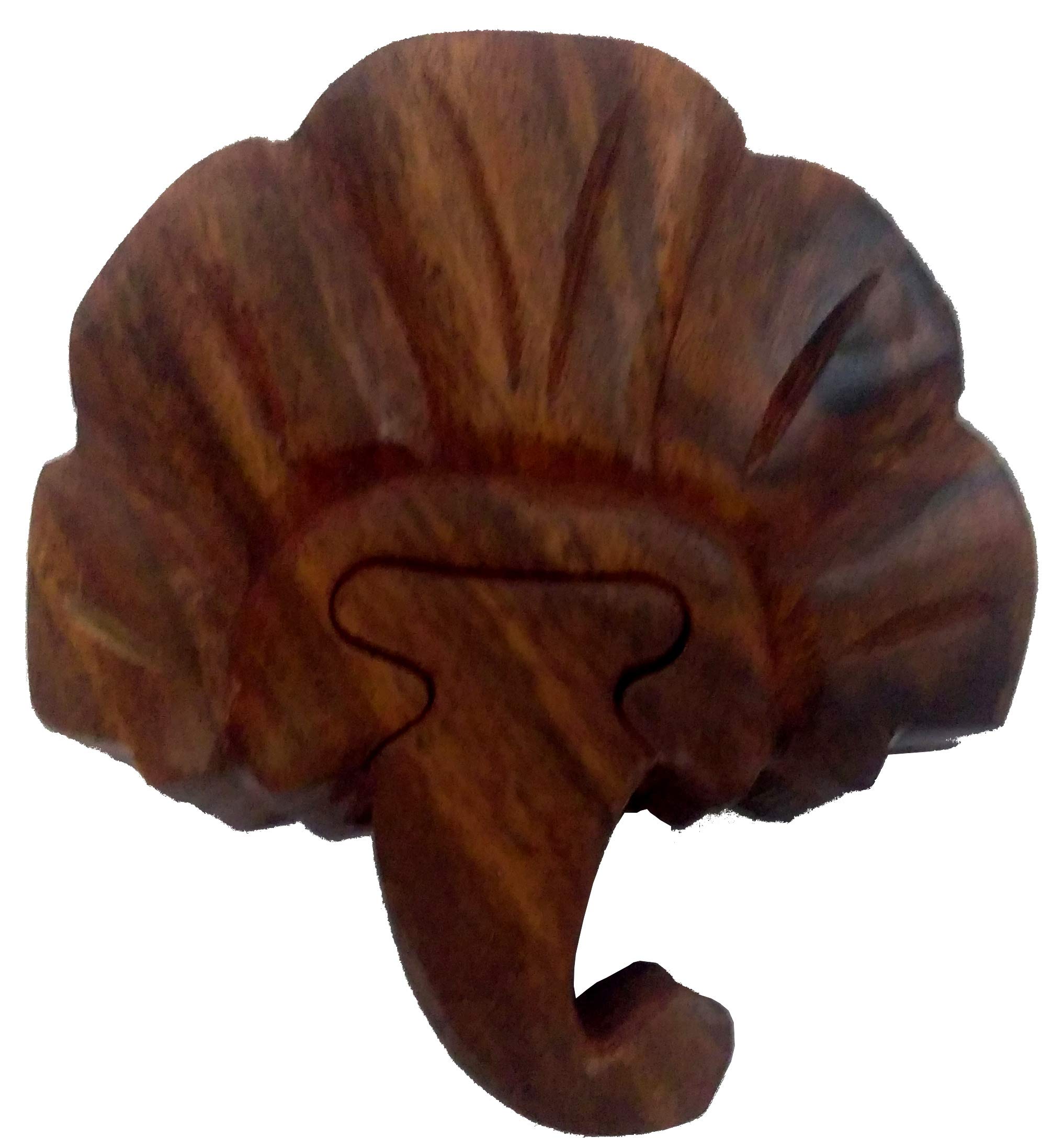 Purpledip Magic Wooden Box 'Umbrella': Handmade Mystery Keepsake Gift (11965)