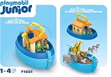 Playmobil 71681 Junior Noah's Ark Take Along with Animals view 6