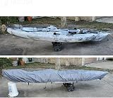 doorslay Kayak Cover Waterproof UV Resistant Outdoor Storage Dust Cover view 7