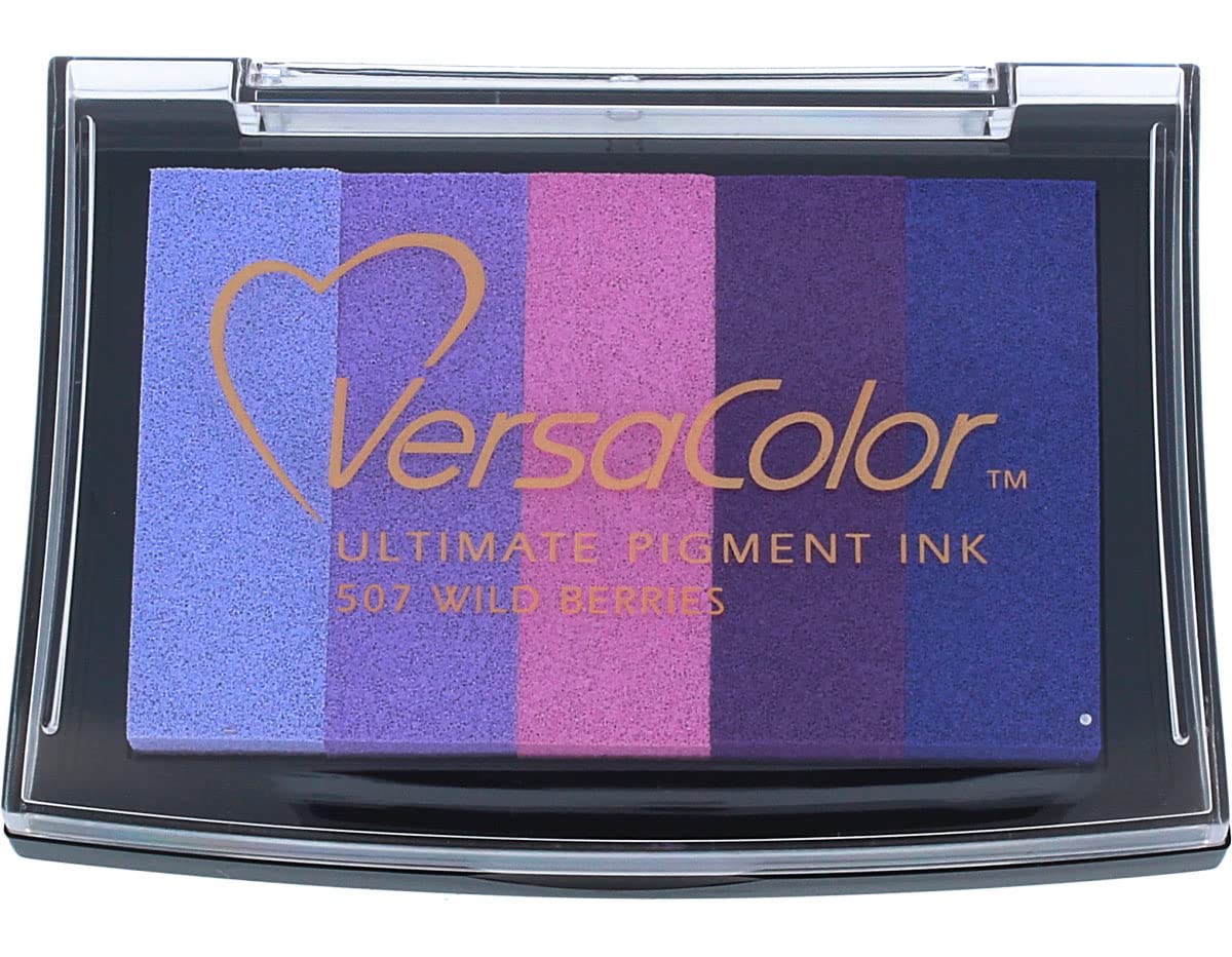Versacolor 5-Colour Pigment Pad, Wild Berries