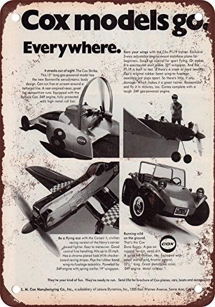 vintage cox gas powered cars