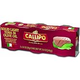 Italian Canned Tuna in Olive Oil Callipo 2.8 Oz (Pack of 9)