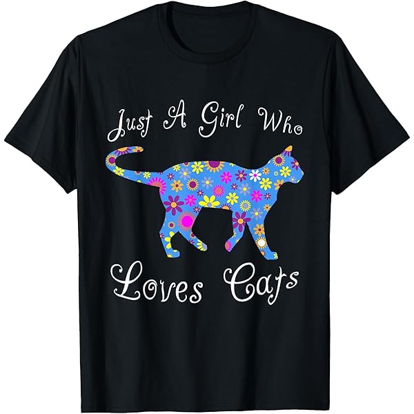 Amazon.com: Fun Cat Lover Themed | Cute Just A Girl Who
