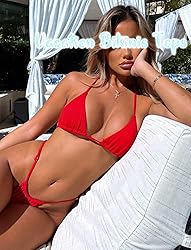 OZICERD String Bikini Tops for Women Bathing Suit