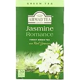 Ahmad Tea Jasmine Romance Green Tea, 20-Count Box