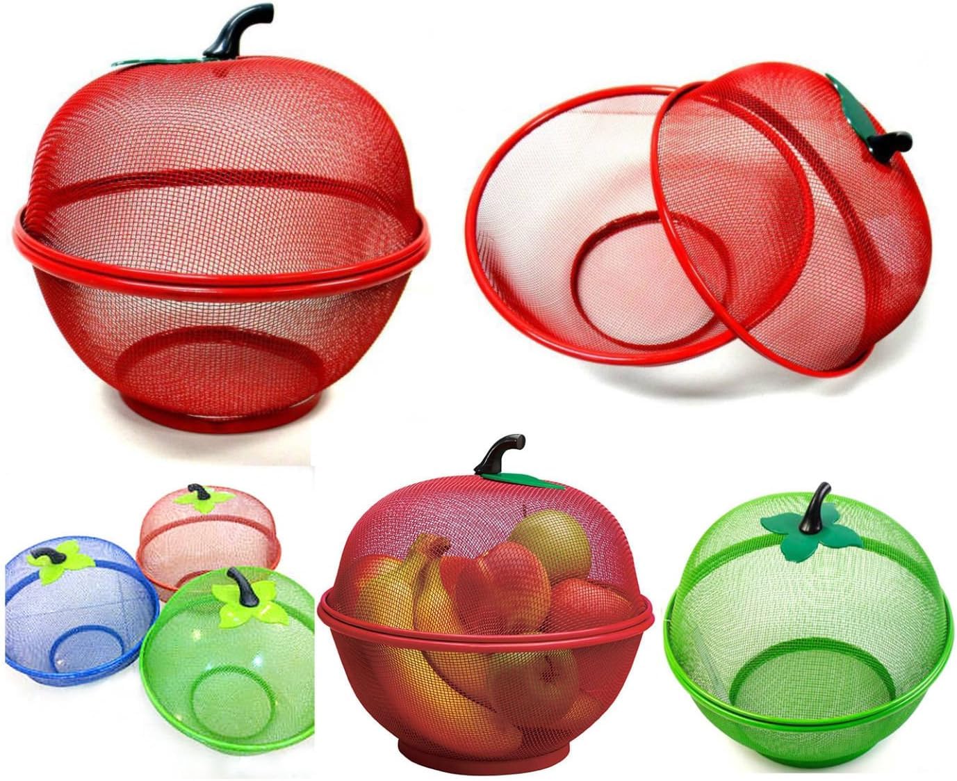 DPNY 1 x Apple Shape Mesh FRESH FRUITS Storage Basket Keep Flies & Unwanted Insects Out