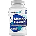 Memowell Brain Supplement - Advanced Memory Formula for Brain Health - 90 Capsules - Brain Booster Supplement for Memory, Clarity, Concentration - Memory Booster for Mind Focus - (30 Day Supply)