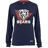 Zubaz NFL Women's Hood Lined Lightweight Hoodie