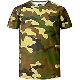 COSLAND Boys' Animal Print T-Shirt Kids Novelty Tee, X-Small-Large
