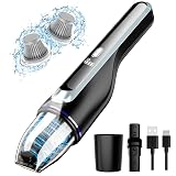 DRECELL Handheld Vacuum Cleaner, Car Vacuum with Brushless Motor & 14000Pa Powerful Suction,1.2Lbs Lightweight, LED Light, Slim Mini Vacuum Cleaner for Car Home Office Pet Hair