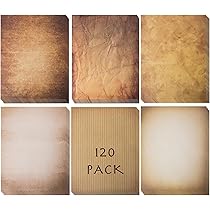 vintage paperさま　ご確認用 Tiankool Vintage Antique Letterhead Paper, 8.5