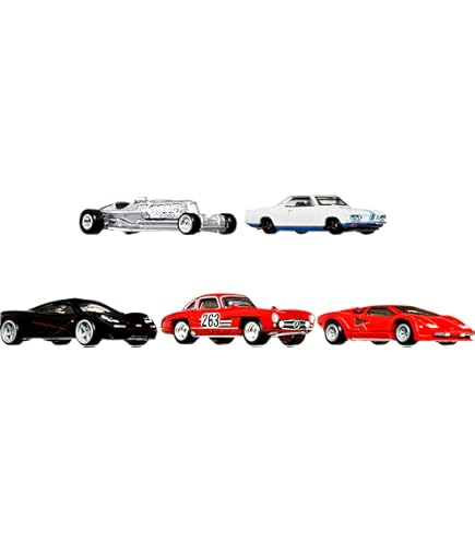 ホットウィール カーカルチャー Jay Leno's Garage 5台セット Amazon.com: Hot Wheels Jay Leno's Garage Container Set, 5 1