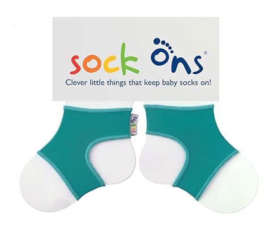Sock Ons Sockenhalter Babysocken Small 0-6m turquoise
