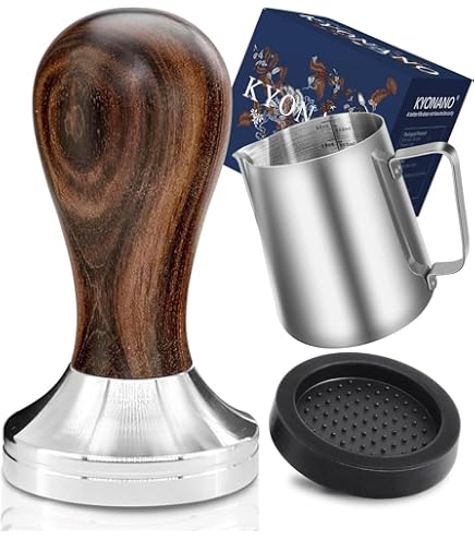 Pressino Per Caffè Espresso Professionale - 51 Mm, Acciaio Inox, Calibrato, Con Borsetta In Velluto - Foto 5