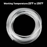 WENLISELL 10m Clear PVC Hose Tube Pipe 8mm ID x 10mm OD Flexible Vinyl Tubing + view 5