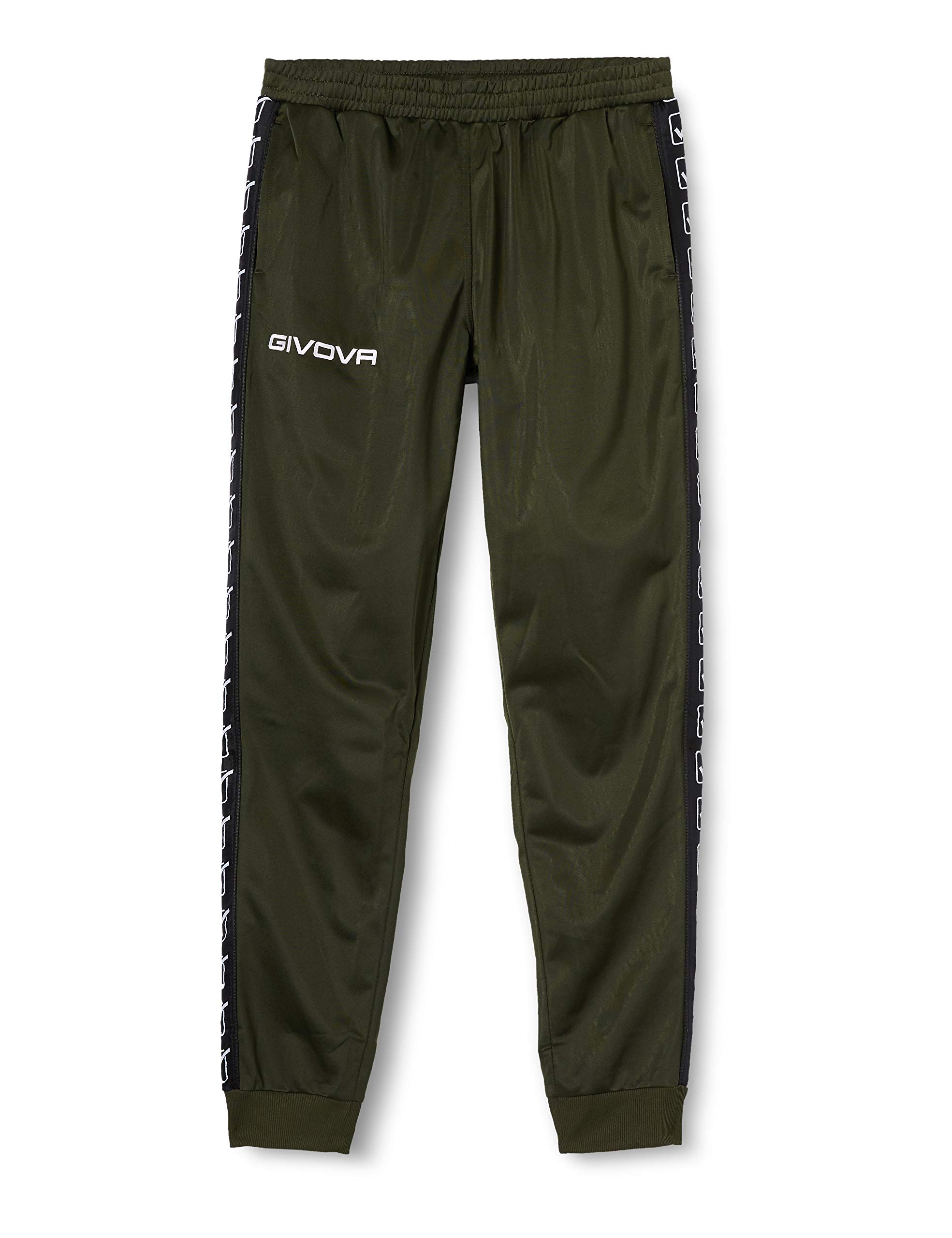 Givova Pantalone Tricot Band Trousers - 0051, M Green