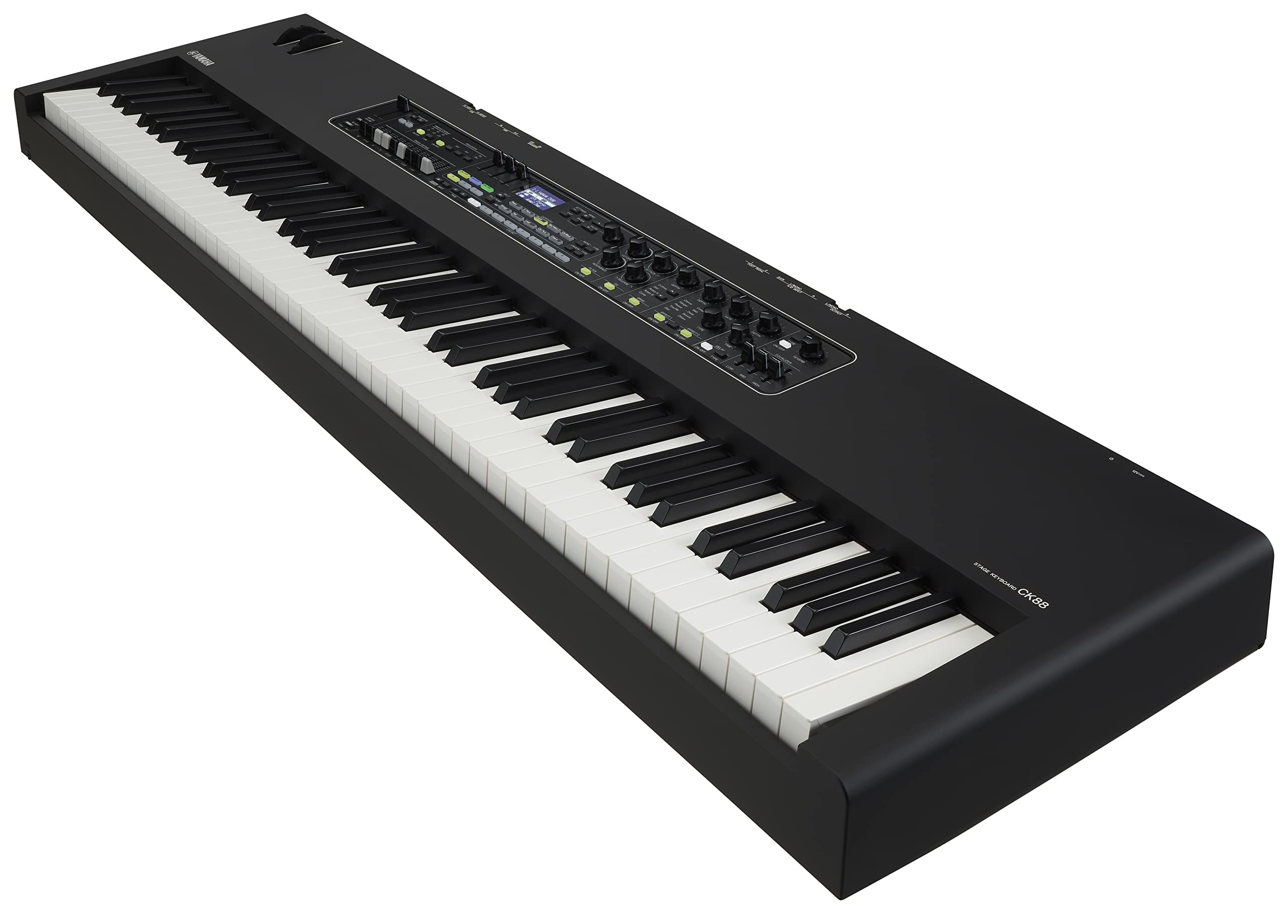 Yamaha CK Stage Keyboard, Expressive Sound, Intuitive Controls with Built-in Speakers, Black (CK88)
