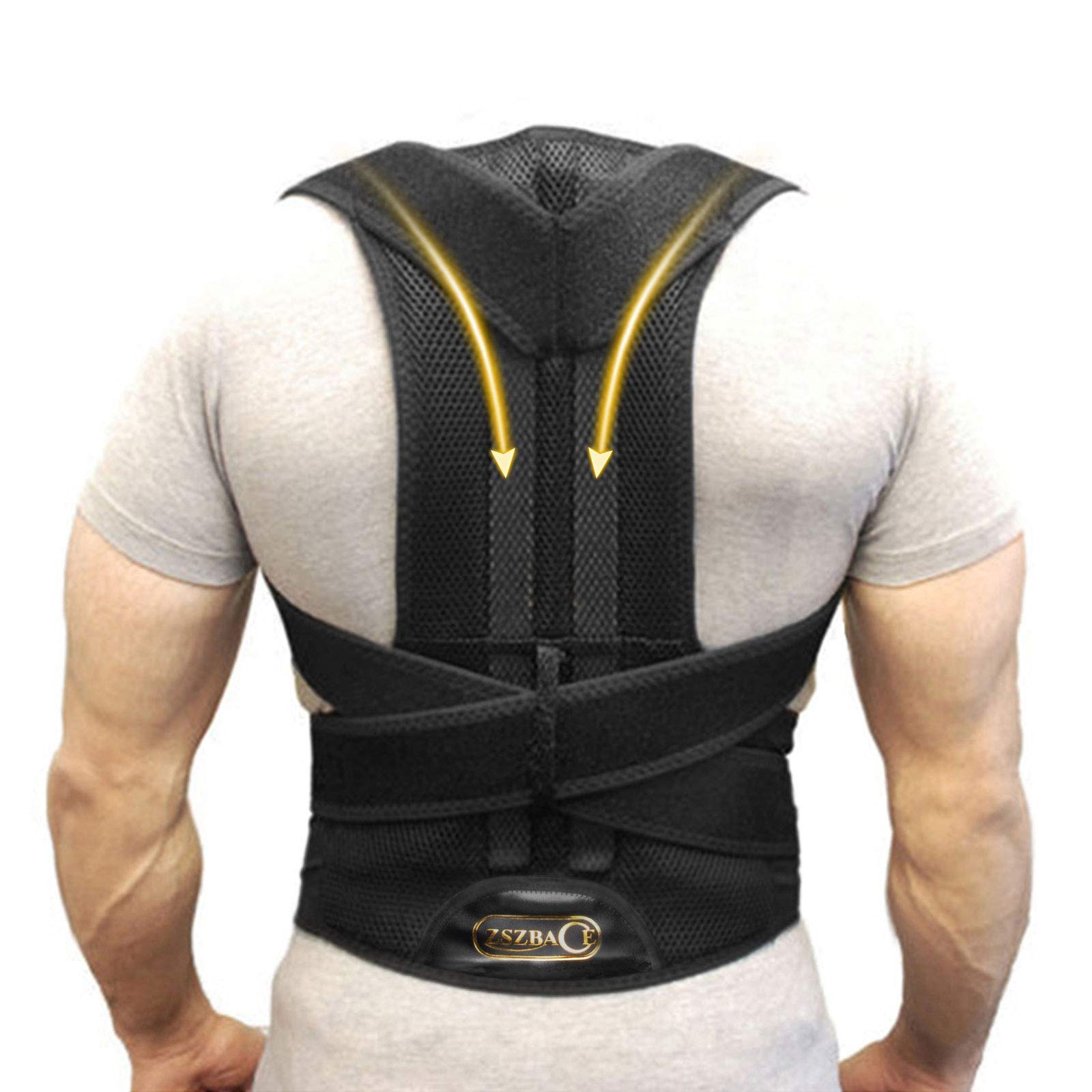 Posture Corrector, available for both men and women, is suitable for relieving back pain, improving hunchback, allowing your back to stand up and supporting your back
