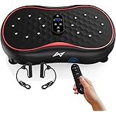 AXV Vibration Plate Fitness Platform Exercise Machine Vibrating Shaking Full Body Shaker Workout Vibrate Stand Shake Board Sp