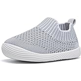 MORENDL Baby Toddler Walking Socks Non-Slip Breathable Unisex Casual Sneakers