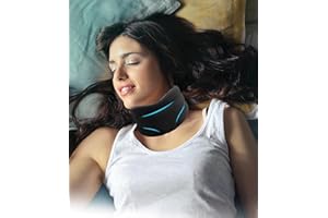 COXOA Neck Brace, Cervicorrect Neck Brace, Cervical Collar Neck Brace for Sleeping Soft Foam, Neck Brace for Snoring, Neck Support Keep Vertebrae Stable Relief Neck Pain for Women Men