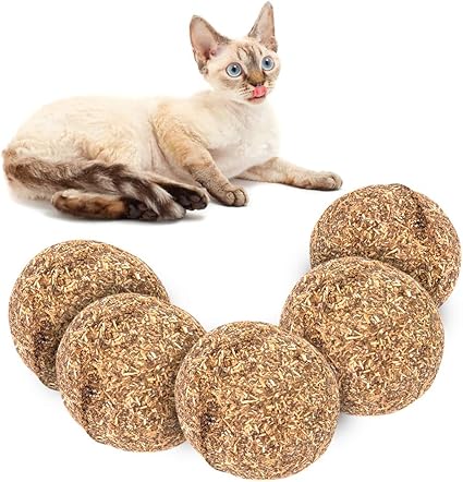 Vidillo Herbe à Chat Jouets Balles Pour Chat Jouet Pour