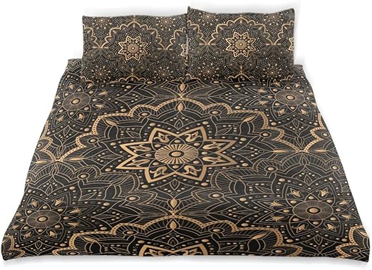 Amazon Com Suabo 3 Pieces Duvet Cover Twin Bedding Set Soft Art