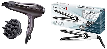 remington air plates titanium ceramic hair straighteners