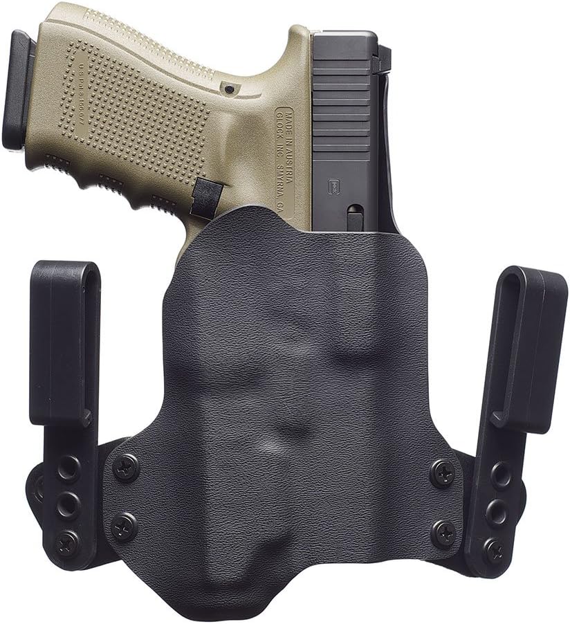 Blackpoint Tactical Mini Wing Light Mounted IWB Holster For Glock 19/23/32 with a Streamlight TRL-1 (Right Hand)
