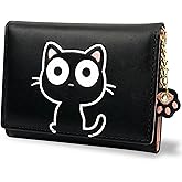 CONISY Cute Wallets for Women, Leather RFID Blocking Small Trifold Wallet with ID Window for Girls and Ladies Womens Wallet