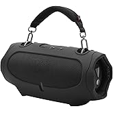 TXEsign Silicone Case Cover for JBL Xtreme 4 - Portable Speaker, Travel Carrying Protective Cover for Xtreme 4 (Black)