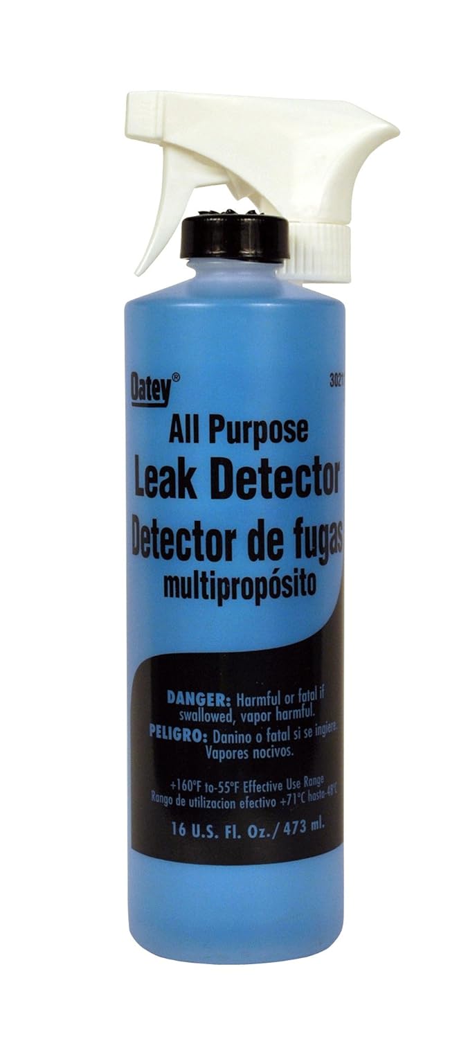 Oatey 30211 All Purpose Leak Detector with Trigger Spray, 16-Ounce - Soldering Tip Cleaners - Amazon.com