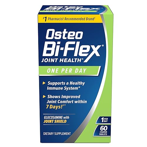 Osteo BiFlex One Per Day Glucosamine Joint Shield Dietary Supplement, Helps Strengthen Joints, 60 Count