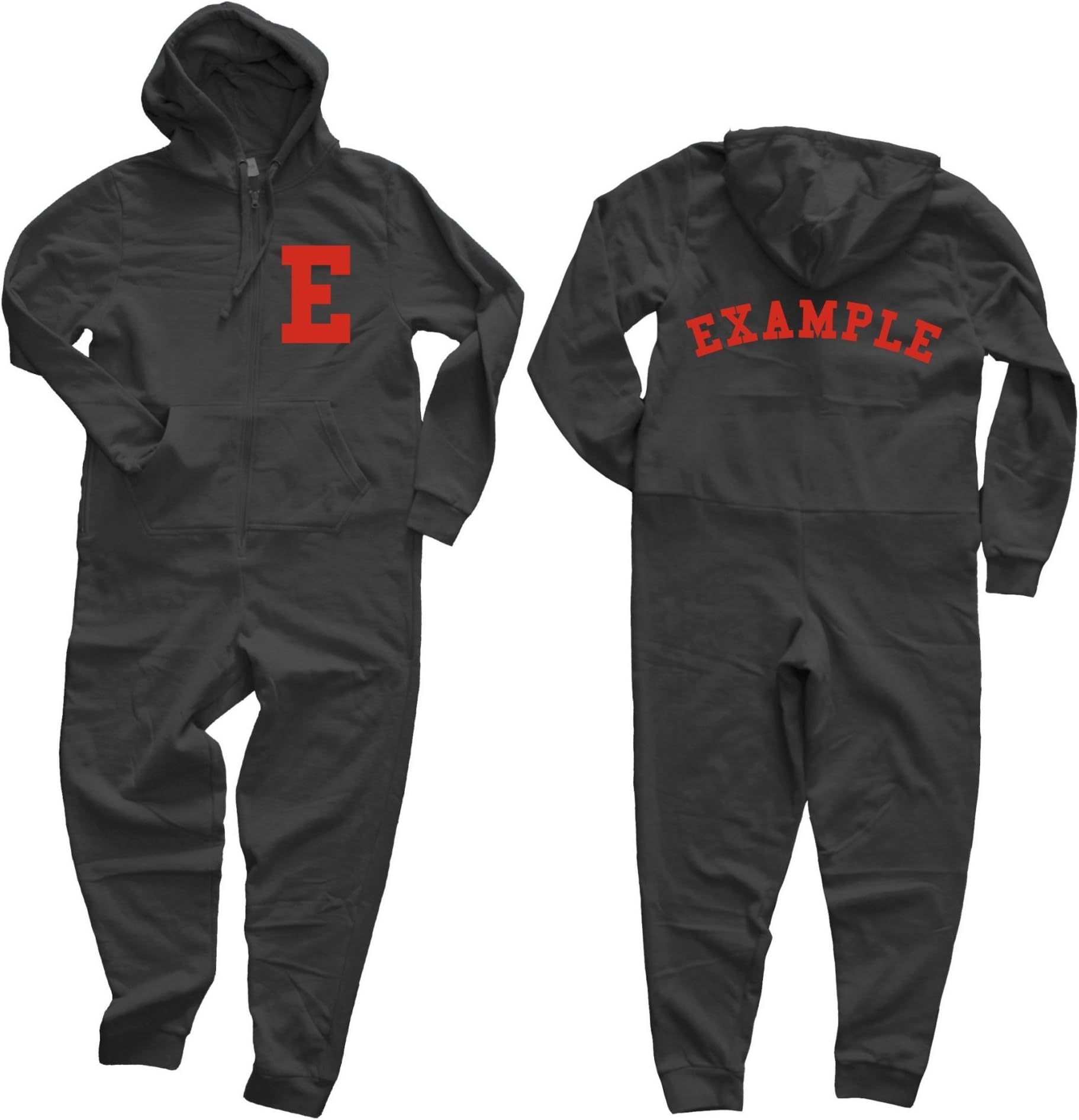 Personalised Onesie Black, S/M
